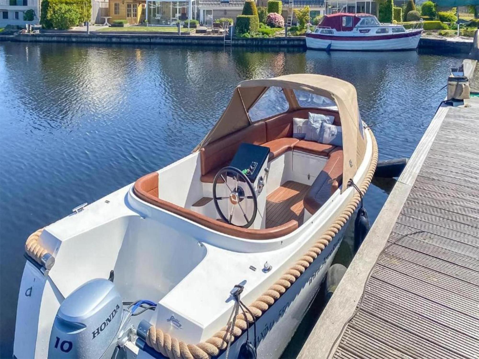 Luxury Docklodge On The Water Delfstrahuizen Exterior foto